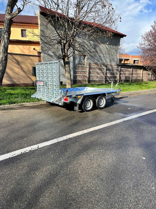 Remorca utilaje Martz Bau 260/2 dublu ax 2700kg