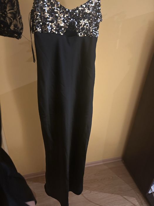 Бюстие с пайети, рокли Зара