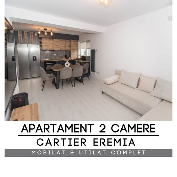 Apartament 2 Camere - Eremia - Mobilat Si Utilat -