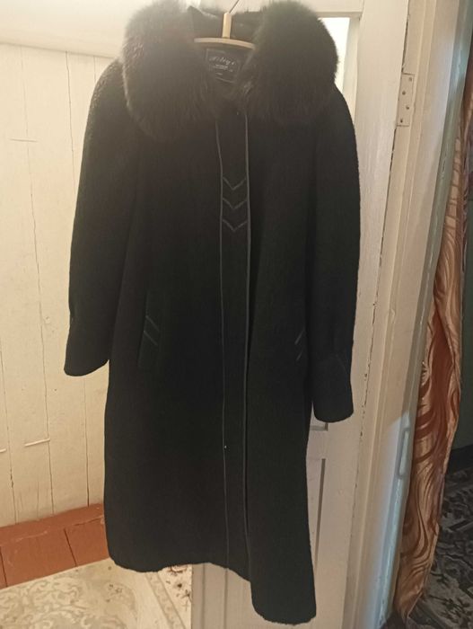 Тёплое пальто зимнее