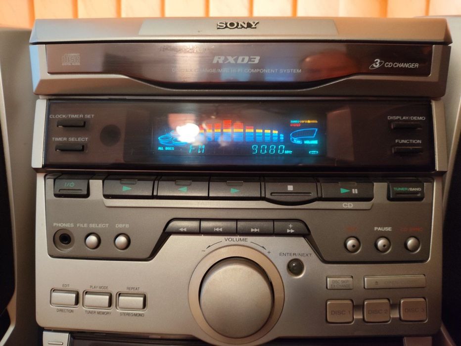 Стерео уредба Sony HCD-RXD3