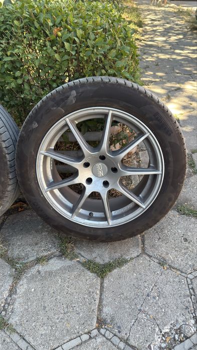 5 112 17 OZ omnia с летни гуми Pirelli 225/50/17