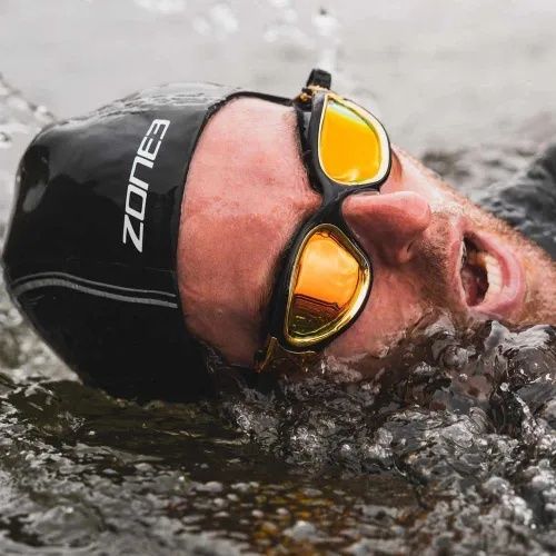 Cască înot neopren Zone3 4mm cu barieră termică - Triatlon / Ape deschise