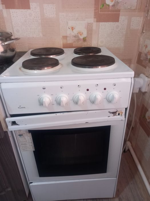 Плита в рабочем состоянии