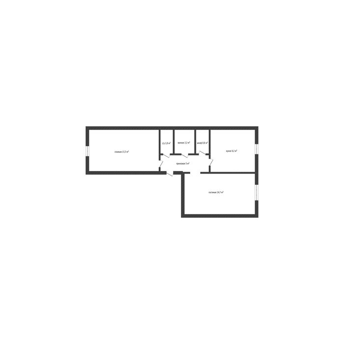 СРОЧНО полноценная 2шка, не общага