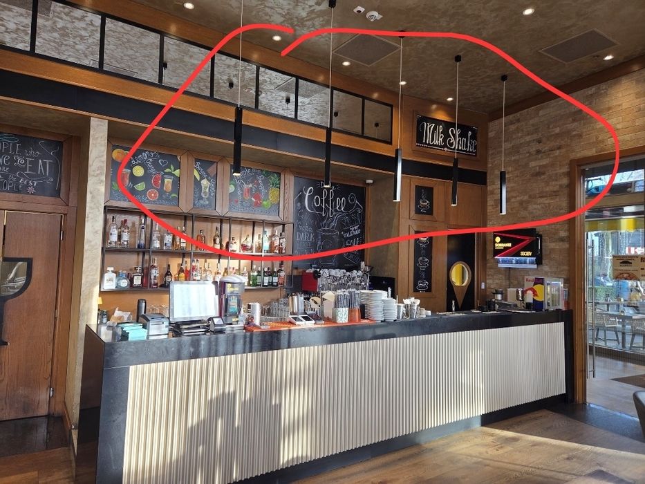 Mobilier si corpuri de iluminat restaurant