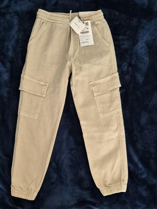 Брюки штаны джинсы джоггеры новые  Zara 134 без торга
