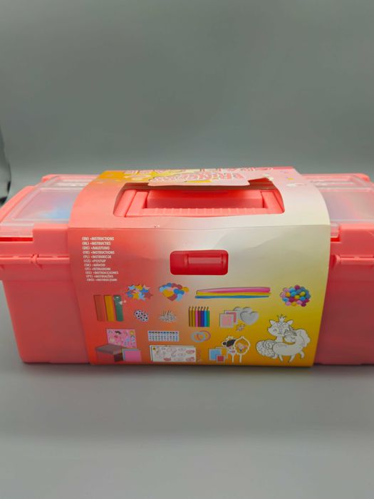 Детски творчески комплект Kids Kingdom Princess над 200 части в куфарче