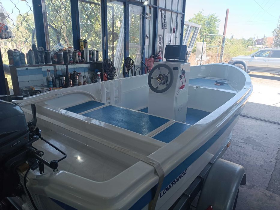 Лодка 370 мотор Ямаха 9.9