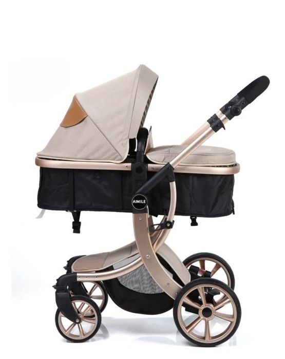 Коляска универсальная + сумка , москитка и дождевик