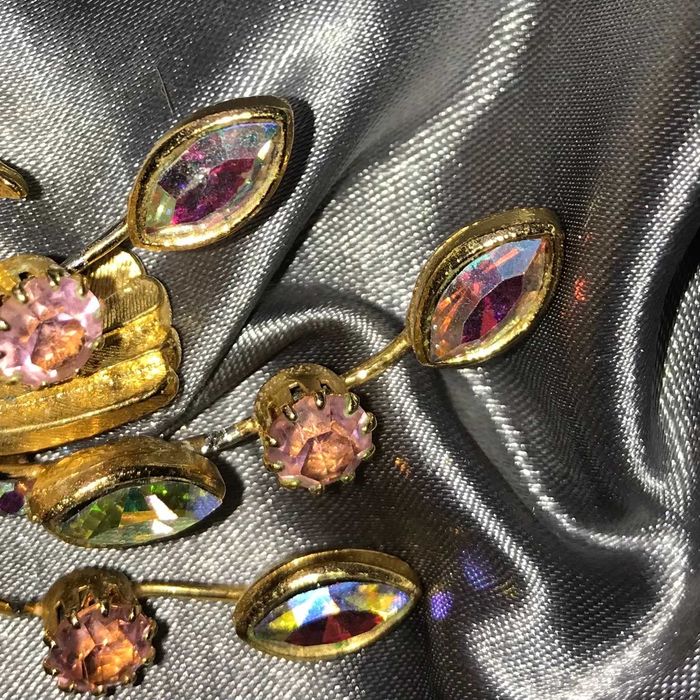 Винтажная брошь Graziano