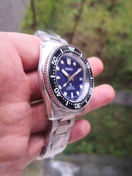 Ceas automatic Seiko Mod MarineMaster MM200 Prospex bratara metalica
