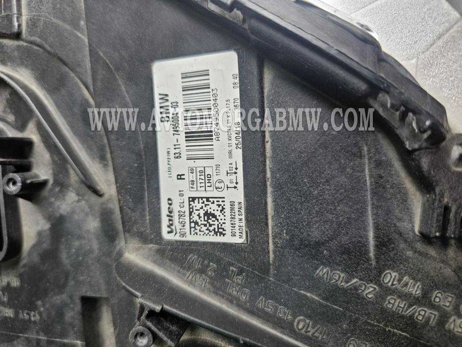 Бмв Х1 Ф48 Десен FULL LED фар фул лед фар Bmw X1 F48