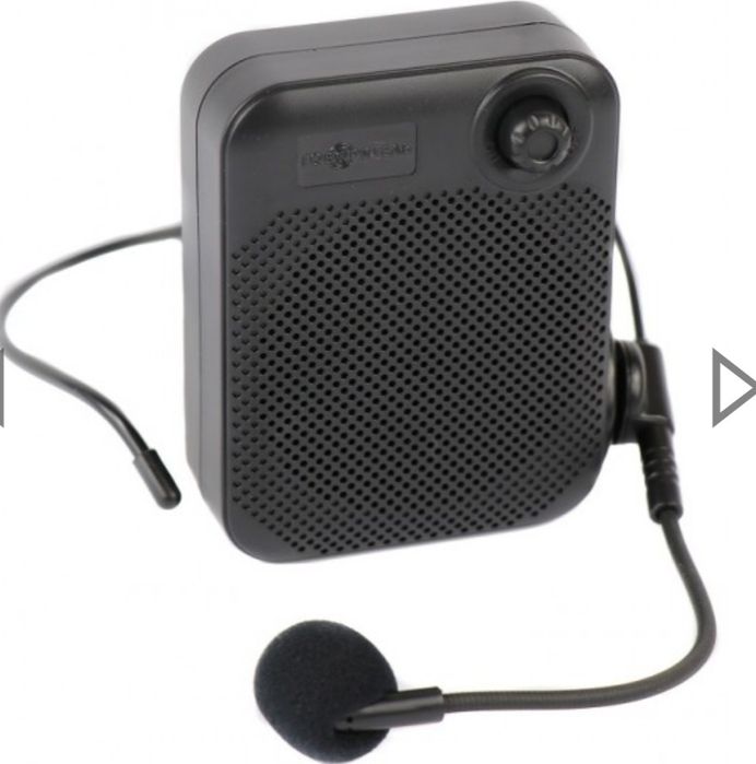 Мегафон динамик с микрофоном для экскурсоводов громкоговоритель