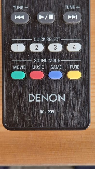 Telecomanda Rega Solar si Denon RC 1239