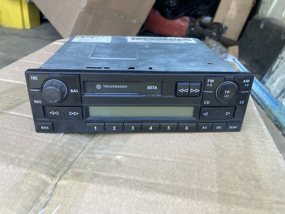 Radio-Casetofon Auto Vw Beta Original Decodat