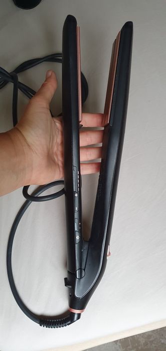 Placă de păr Babyliss cu abur