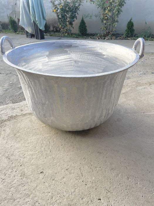 Caldare de 80 litri din dur aluminiu alimentar