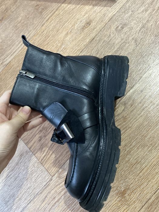 Ботинки 39 размер натуральная кожа