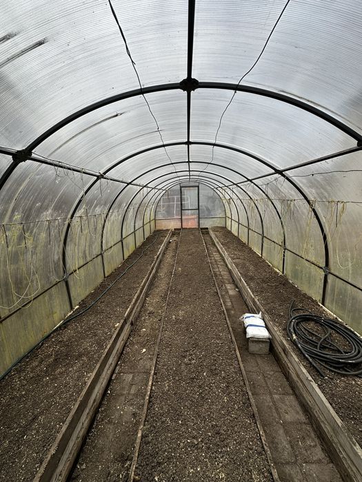 Теплица 8м дорожка каркасы