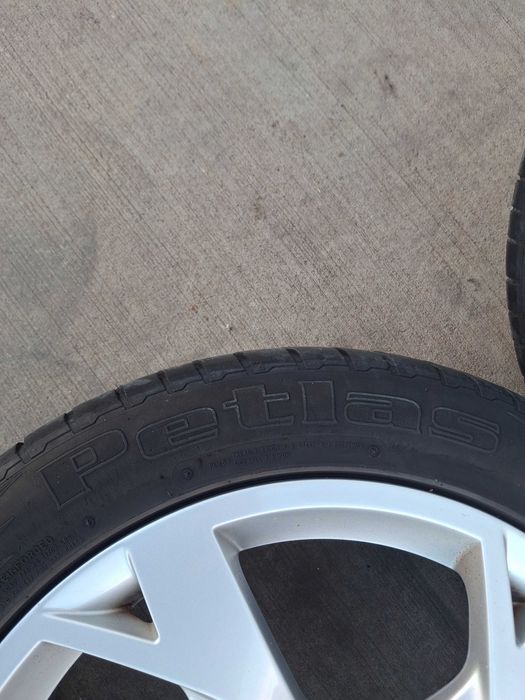 4бр. алуминиеви джанти с гуми 5x112 17 цола за Audi, VW