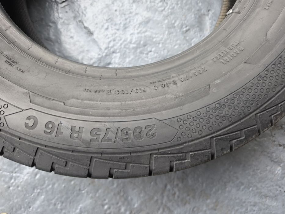 1x 205 75 16c vara continental