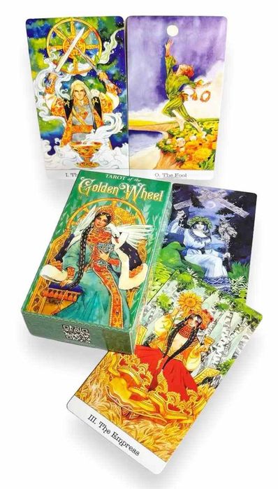 Таро Золотого Колеса ("Tarot of the Golden Wheel"), разм. 6*11!