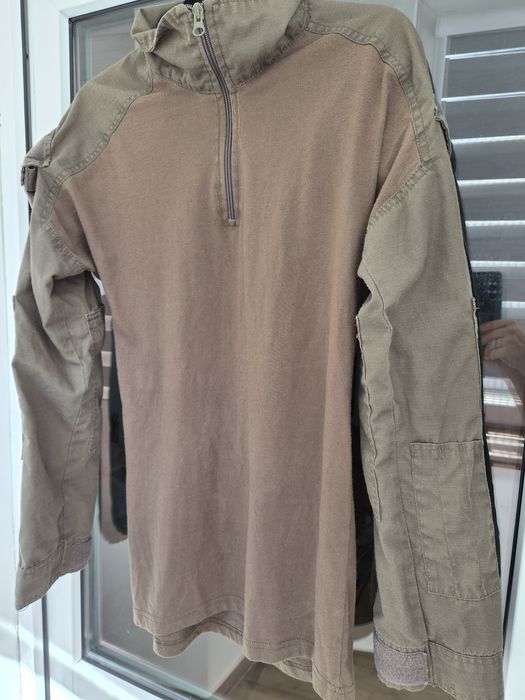 Bluza tactica Invader Gear Combat Shirt Coyote/Brown – marimea S