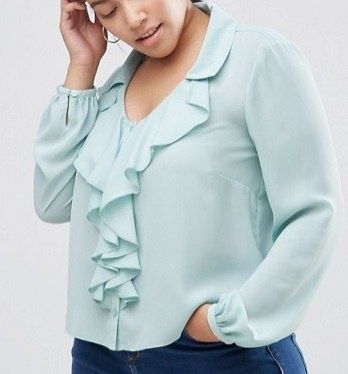 Шифоновая блузка 52-54 размера, английский 18 размер