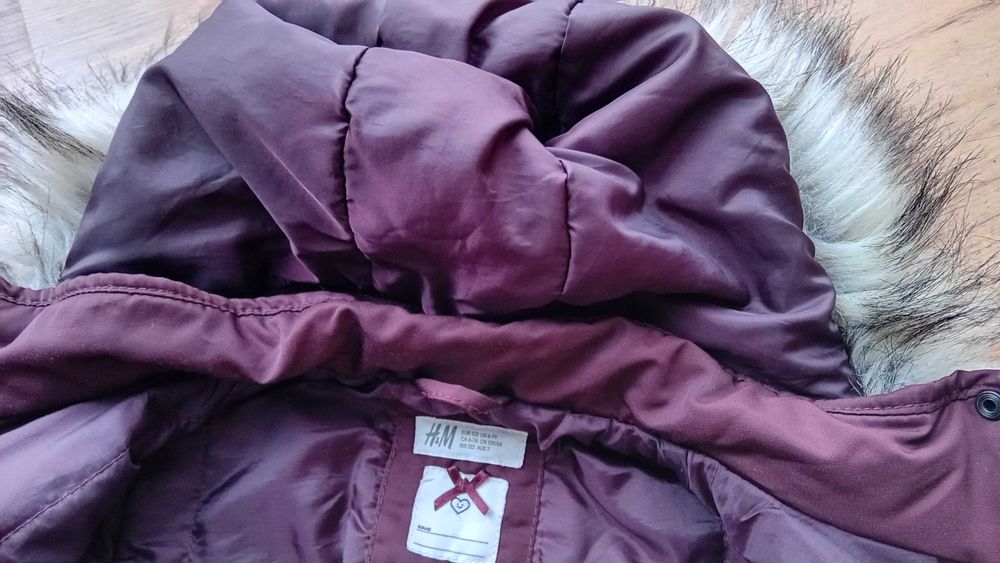 Geacă fete H&M 6-7 ani