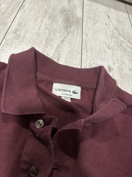 Lacoste блуза с яка