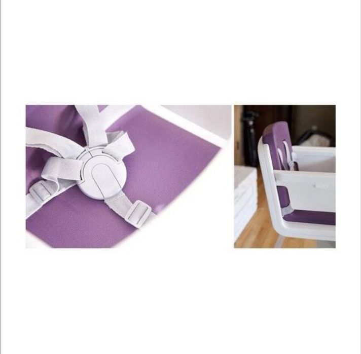 Scaun de masa Nuna Zaaz Plum, Mov