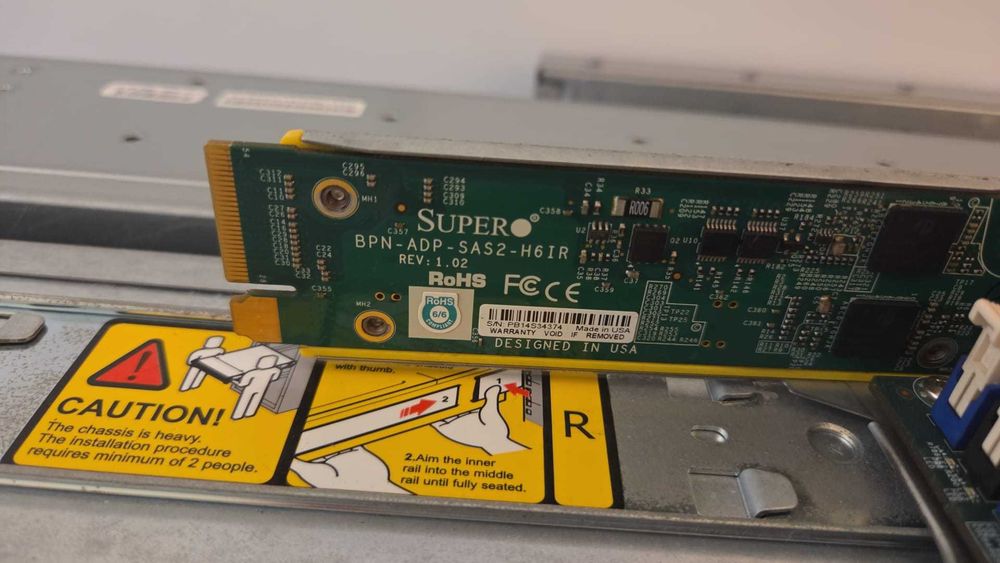 SERVER Supermicro 4 node X8DTT / 8x L5630 / 128GB DDR3 ECC / SAS2 / SATA