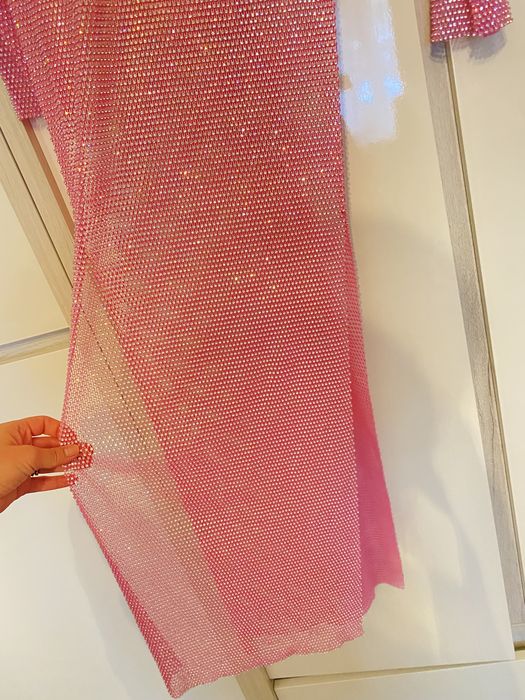 Rochie plasa cu pietre