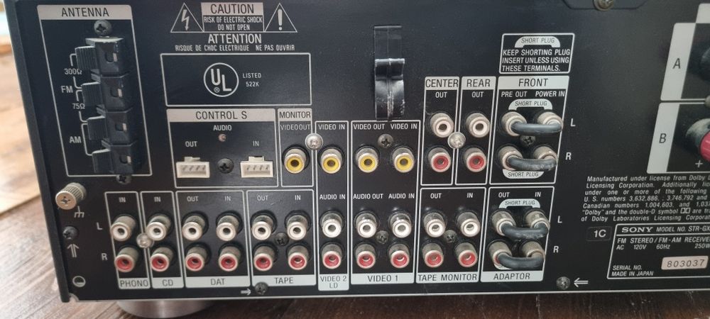 Receiver amplituner statie Sony STR GX67ES, cu defect