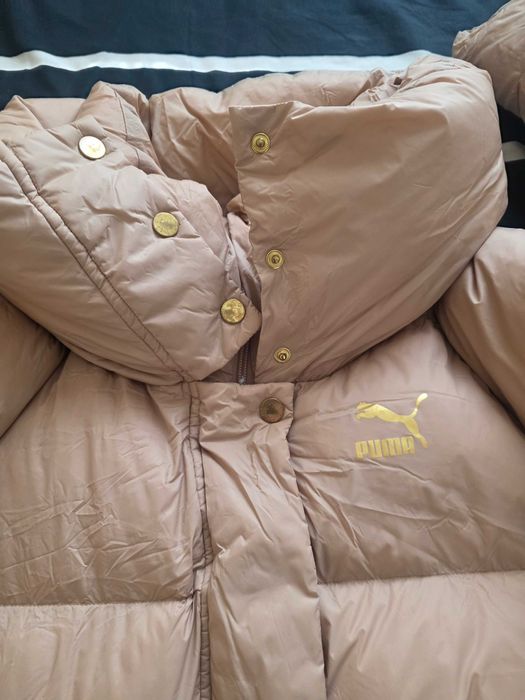 Дълго зимно яке Puma с гъши пух