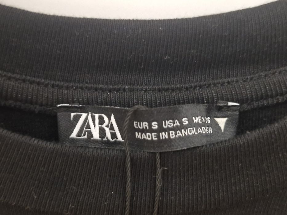 Черный Боди Zara новый с биркой