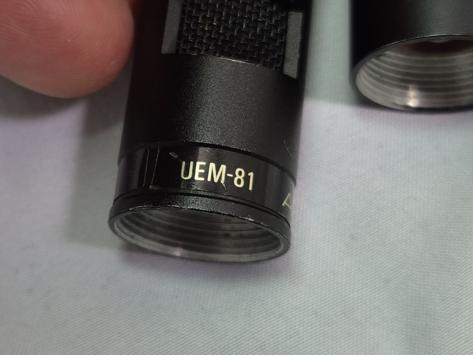 Microfon Audix UEM-81 cu 2 capsule (cardioid + super-cardioid) - set complet in cutie