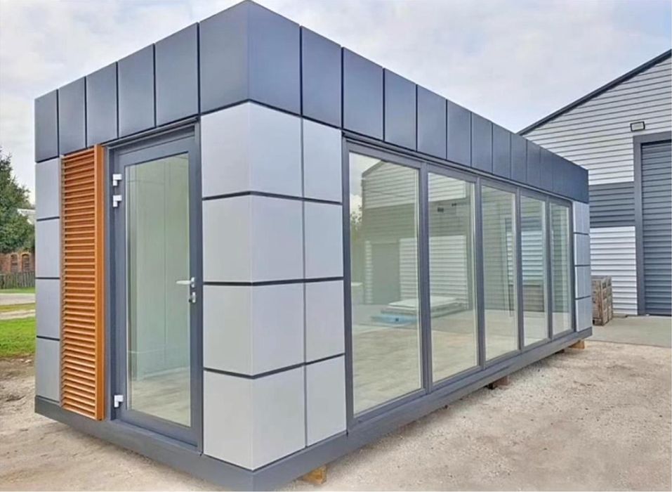 Containere modulare Birouri Spatii comerciale Showroom-uri Cantine Cabine de paza Depozite Vestia nure, Unitati de grupuri sanitare Scoli Spitale