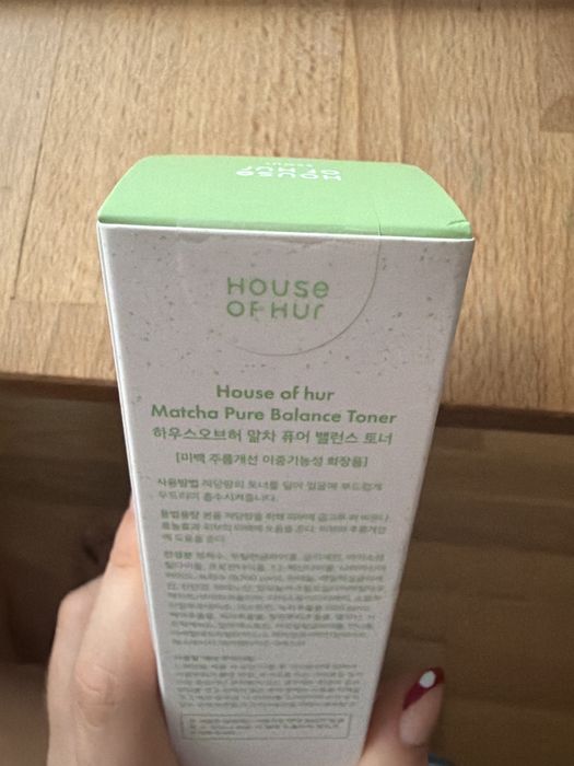 Matcha pure balance toner from House of Hur