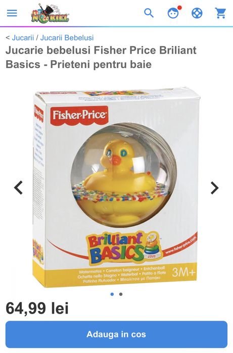 Vand jucarii bebelusi Noriel