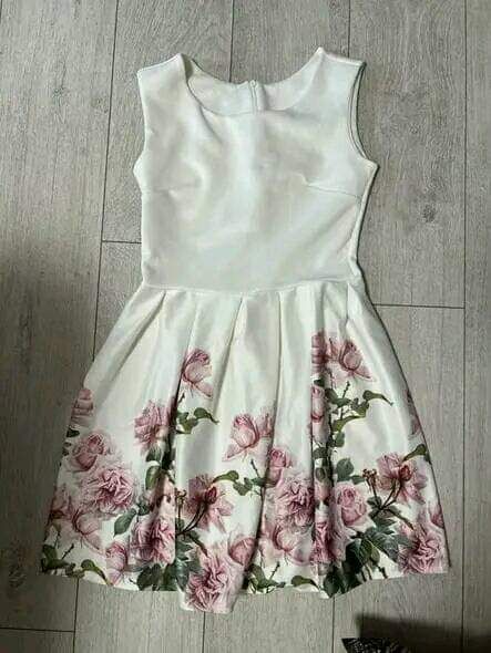 Дамска лятна рокля (бяла)