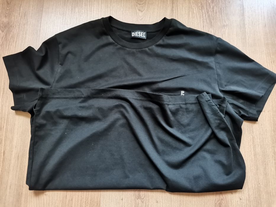 Черна тениска DIESEL T-Rubin