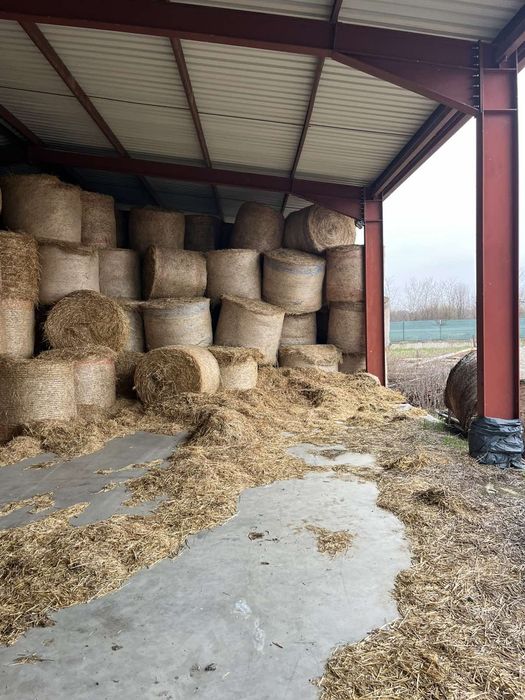 Продавам бали люцерна и слама