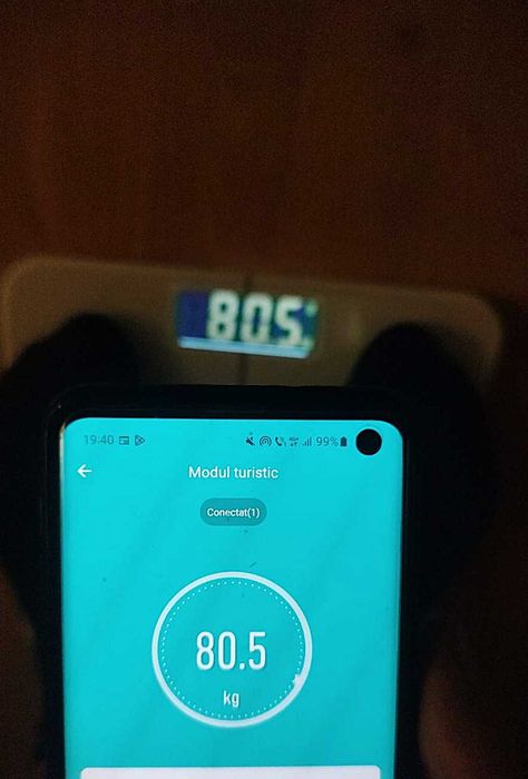 Cantar uman smart cu conexiune bluetooth si aplicatie