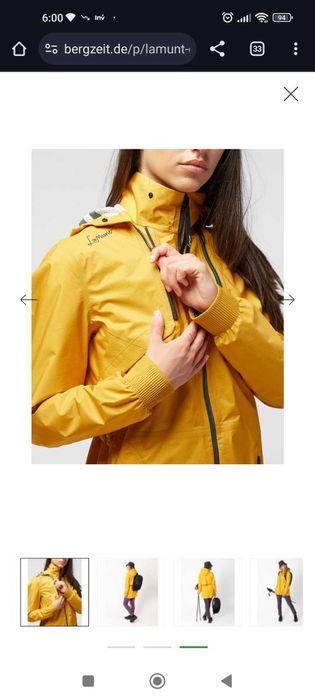 Дамско спортно яке Lamund ,Linda WP 2 in 1