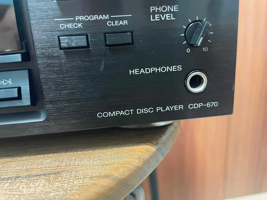 Sony CDP-670 Compact Disc Player
