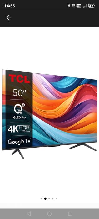 Qled TCL 50 T7B , garanție