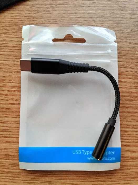 Adaptor casti USB-C la jack audio 3.5mm pt Samsung S10 S23 S24, Pixel
