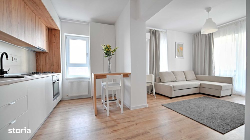 Studio 2 camere + terasa de INCHIRIAT | PANORAMA CITY | Metrou 15 min